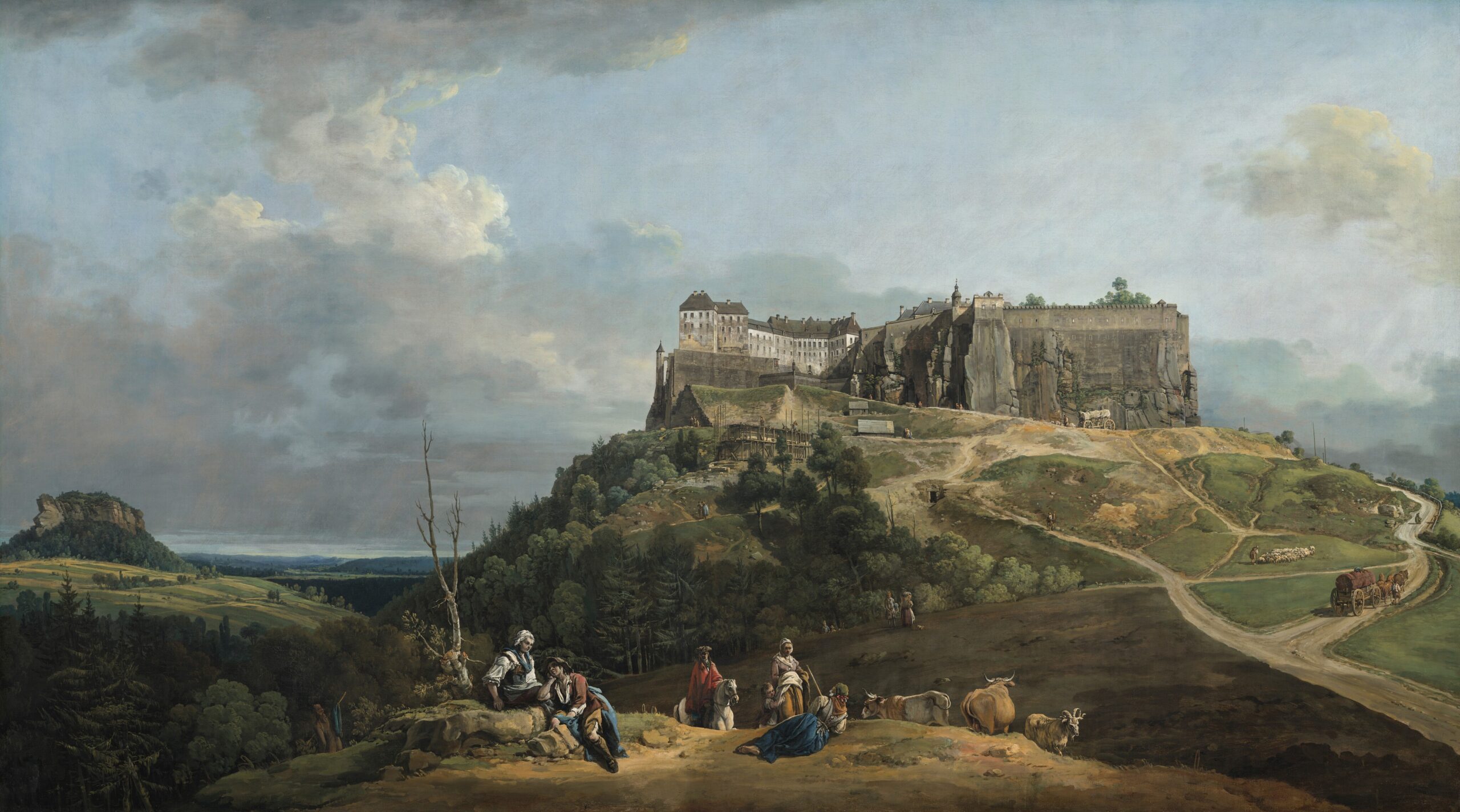 the fortress of königstein